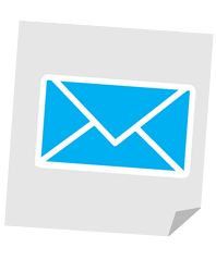 An image representing an email which links to a contact page to contact Carl Nigi, owner and operator of Overcoming Learning Disabilities and tutor for learning disabilities including ADHD